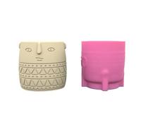 Molde de silicona para macetas, soportes para bolígrafos y recipientes para velas, material de grado alimenticio premium, fácil de desmoldar, herramienta de manualidades reutilizable para decoración