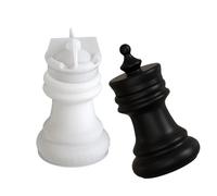 Molde de silicona para manualidades, con temática de ajedrez, soporte para velas, moldes de textura para manualidades, caja de almacenamiento, molde de silicona con tapas