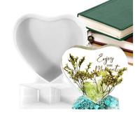 Molde de silicona para marco de fotos, marco de amor de resina epoxi, molde de personalizado, herramienta de fundición de pegamento para manualidades, diseño creativo grande y pequeño, material