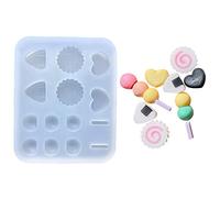 Molde de silicona para mujer, diseño geométrico, para caramelos, amor, resina, molde de silicona, adorno decorativo para caramelos y amor