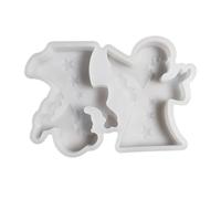 Molde de silicona para niños, fácil liberación para creación artística y proyectos de decoración del hogar, molde reutilizable para manualidades