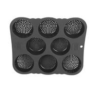 Molde de Silicona para Panecillos de Hamburguesa, Molde para Pan de Hamburguesa Resistente Al Calor de Fácil Liberación para Cocina, para Hornear Hamburguesas Antiadherente para Pan DIY o
