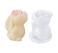 Molde De Silicona Para Pascua,Decoraciones De Silicona 3D Lindas De Pie,Molde Para Hacer Velas De Conejo | Para Acción De Gracias Cumpleaños Oficinas Hogar Habitación Escritorio Escuela