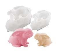 Molde De Silicona Para Pascua Y Semana Santa Forma 3D De Conejo