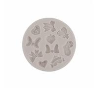 Molde de silicona para pastel de frijoles verdes, chocolate y caramelos para postre, bloque de hielo, hecho a mano, decoración de magdalenas, herramienta para hornear, moldes de fondant de chocolate