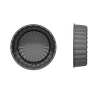 Molde de silicona para pasteles con múltiples formas Utensilios de repostería adecuados para hacer pasteles tartas tartaletas de huevo y otros postres Fácil de desmoldar Apto para lavavajillas
