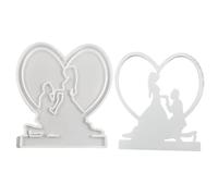 Molde de silicona para propuestas de amor, moldes flexibles para adornos, moldes de silicona para propuestas, molde de soporte de propuestas