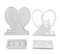 Molde de silicona para propuestas de amor, moldes flexibles para adornos, moldes de silicona para propuestas, molde de soporte de propuestas