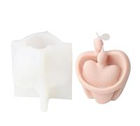 Molde de silicona para retrato de pareja, resina epoxi para hacer jabón, hecho a mano, decoración de yeso, resina epoxi reutilizable para hacer perfumadas