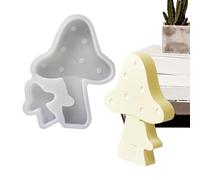 Molde De Silicona Para Setas | Molde de Silicona para Champiñón,Resistente Al Calor Para Decoración De Galletas Jabón Artesanías Y Caramelos Gominolas