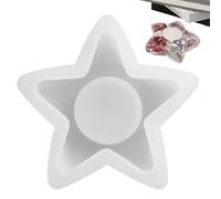 Molde de silicona para soporte - Molde de resina para velas Soalight | Molde de soporte a la luz de las velas, kit de para crear portadores artísticos, un diseño en forma de corazón