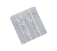 Molde de silicona para tallar uñas, diseño de flores y mariposas, plantillas de gel, herramientas de manicura, accesorios de arte de uñas