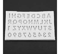 Molde de Silicona para Tarta de Feliz Cumpleaños, Herramienta de Decoración de Chocolate Fondant de Calidad Alimentaria para Manualidades, Molde para Hornear No Tóxico Resistente Al Polvo