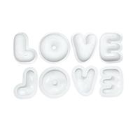 Molde de silicona para tartas de San Valentín Eiling Mouse Moldes de chocolate 3D para postres románticos y decoración de pasteles