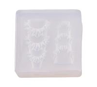 Molde de silicona para uñas 3D con diseño floral para diseños elegantes e intrincados, accesorio profesional para manicuristas