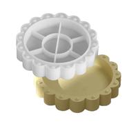 Molde de silicona para vela, herramienta lavable resistente al calor, molde de resina para portavasos, para velas, jabón, amigos, familia, hogar, interiores, vacaciones, cumpleaños