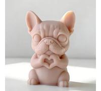 Molde de silicona para velas - 3D Animal Shape Easy Release Craft Mould | DIY Dog Frog Turtle Puppy Candle Mold For Home Indoor Handmade Candle Making Easter Birthday Party Family Friends