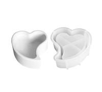 Molde de silicona para velas de amor, decoración de San Valentín, molde de silicona, molde de silicona en forma de corazón, decoración romántica de San Valentín, decoración de San Valentín