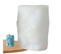 Molde de silicona para velas de escritorio con diseño de Jesús Virgen María de 4.2 pulgadas | Molde reutilizable para retratos, ideal para velas perfumadas, resina, yeso, jabón, arcilla, postres