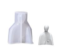 Molde de silicona para velas hechas a mano que muestran un abrazo familiar, padre, madre, hijo, retrato, molde de resina para manualidades y regalos de vacaciones, molde de silicona