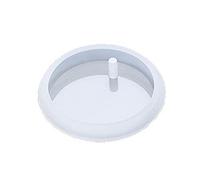 Molde de silicona perforado de resina de cristal UV, diseño geométrico de corazón, elipse, cuadrado, rectangular, colgante, joyería, collar, llavero, fundición