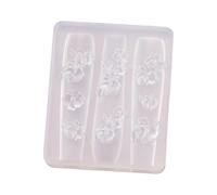 Molde de silicona profesional para uñas 3D, reutilizable, apto para diferentes niveles de habilidad