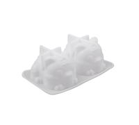 Molde de silicona resistente a altas temperaturas con forma de animal de dibujos animados, herramienta para hornear chocolate, para padres e hijos