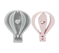 Molde de silicona resistente para hacer adornos de cámara de globos de aire caliente y accesorios decorativos de adorno