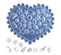 Molde de silicona resistente para uñas artísticas para hacer patrones, accesorios de materiales flexibles con varios tamaños de longitudes de uñas, molde de silicona artística