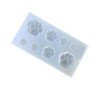 Molde de silicona reutilizable con forma de pata de gatito, molde de calidad alimentaria para joyería creativa, fabricación de velas y jabón, decoración del hogar, molde epoxi con dije de garra
