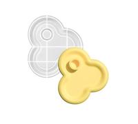 Molde de silicona reutilizable para soportes de resina y recipientes decorativos con diseño irregular, molde de silicona de resina único