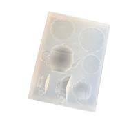 Molde de silicona seguro para tetera y azúcar, para uso en cocina, pequeño molde para taza de té