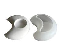 Molde De Silicona Velas Epoxídicas Molde Vela Base Estrella Corazón Portavasos Moldes Adornos Bricolaje Decoraciones Para Hogar