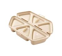 Molde de Sushi | Molde Sushii Arroz | Japonesa Compartimentos | Prensa Sushi Fácil Rápido, 6 Compartimentos Prácticos, Sin BPA Duradero, Ideal Preparación Comida Casa Escuela Oficina Camping Pi