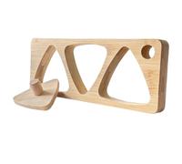 Molde de sushi triangular - Prensa de arroz de madera, para bolas de arroz de 3 agujeros, molde de sushi antiadherente, accesorio de cocina tradicional japonés, herramienta de prensado inclu