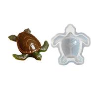 Molde de tortuga de resina | Molde de silicona para velas 3D - Modelo para resina epoxi de tortuga - para velas de jabón, yeso, decoración del hogar, apartamento, rústico, y