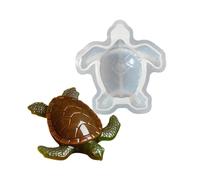 Molde de Tortuga de Resina - Molde DIY De Silicona 3D - Vaciado De Resina - para Velas Jabón Yeso Decoración Hogar Apartamento Estilo Rústico y Vacaciones