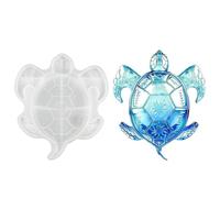 Molde de Tortuga de Resina Silicona 3D de Fácil Liberación