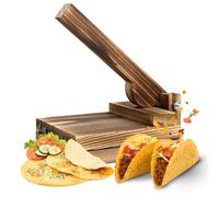 Molde de trituradora - Manuales para envolver madera | Bola de masa | Bola de masa Prensa Empanada Moldes | Moldes de Pan de Maíz de Madera para Masa Tortilla Ravioli Wonton Home Apartment Farmhouse