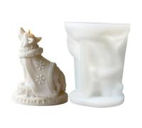 Molde de vela 3D para perro | Herramienta de moldeo animal de yeso - Molde 3D Animal para vela de jabón para creación de hogar - para jabón DIY decoración del hogar, concreto y artes creativas