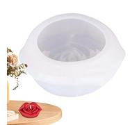 Molde de vela de flor de silicona, diseño de velas para hacer moldes, adorable Compact Aromatherapy Wax Clay Cement Resin, Easy-Release Molds for Scented Candles and Home Decor