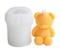 Molde De Vela De Oso - Molde De Resina De Silicona Dee De Dibujos Animados Para Velas Y Ocio Creativo | Moulee Dee Estatua De Animal De Oficina Antiadherente Y Resistente | Perfecto Para Regalos
