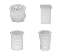 Molde de vela de silicona de panal de varios estilos, molde de yeso de resina de jabón, juego de fabricación de pasteles de chocolate con nido de abejas, moldes de silicona para decoración del