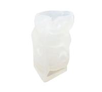 Molde de vela de silicona, macetero de para niña, diseños para arte y yeso, artesanía, proyecto de decoración del hogar, macetas, molde de vela