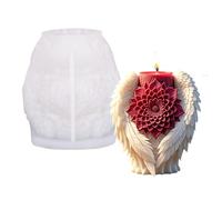 Molde de Vela de Silicona - Moldes de Silicona Ángel para Elaboración de Velas | Herramientas para Manualidades y Arte, Proyectos de Decoración del Hogar para Principiantes