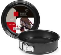 Molde desmontable de 30 cm, fácil de desmoldar, ideal para tartas y quiches, resistente y apto para hornos.