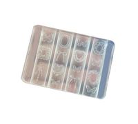 Molde elástico de silicona para uñas en relieve, diseños artísticos, marco de lazo, patrones de mariposa, plantilla versátil, molde de silicona para arte de uñas