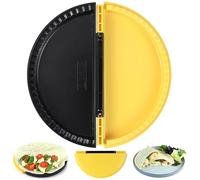 Molde Empanadillas Grande Ø 19,5 cm Dumpling Maker Fácil de Limpiar Sin BPA Reutilizable para Hacer Ravioles Gyozas Burritos Tortillas de Maíz Pasteles Empanada