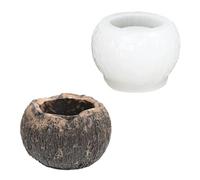 Molde en forma de coco 3D de silicona para frutas, chocolate, molde para hornear pasteles, bandeja de hielo, resina, jabón, vela, arcilla