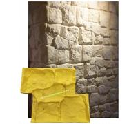 Molde en forma de yeso impreso cemento imitación piedra Wall texture mat, modelo "Caucaso" de 50 x 40 cm aprox., moldes para piedra